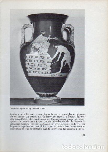 Postales: LAMINA V28236: El rey Creso en anfora de Myson - Peter Bamm