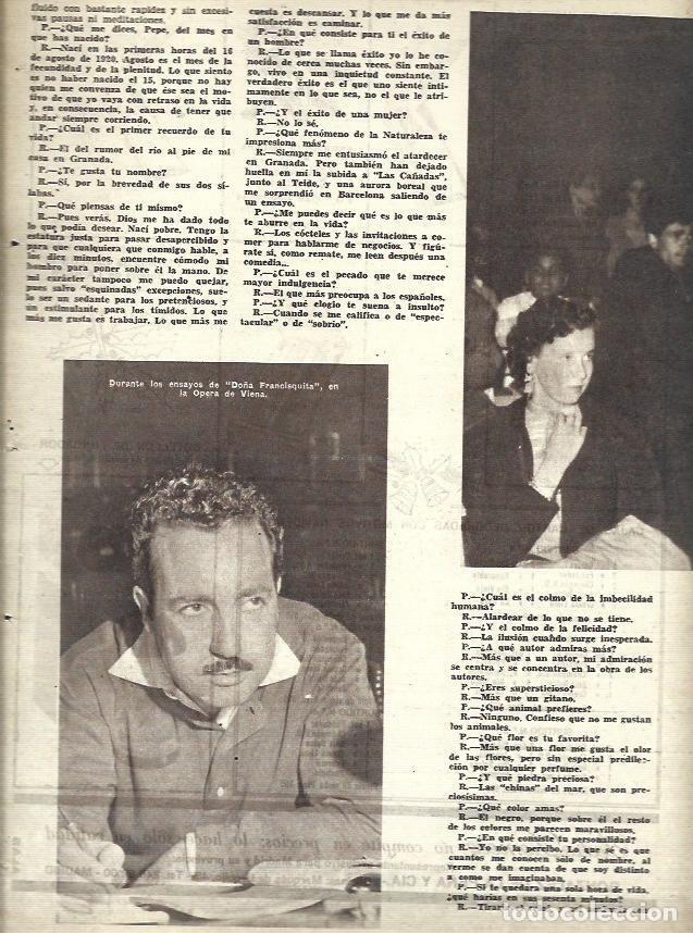 Postkarten: LAMINA 35661: Jose Tamayo en Do&ntilde;a Francisquita - VVAA