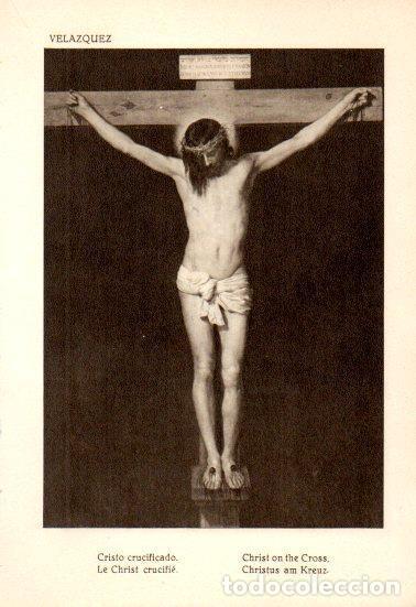 Postcards: LAMINA V28150: Cristo crucificado por Velazquez - Bernardino de Pantorba