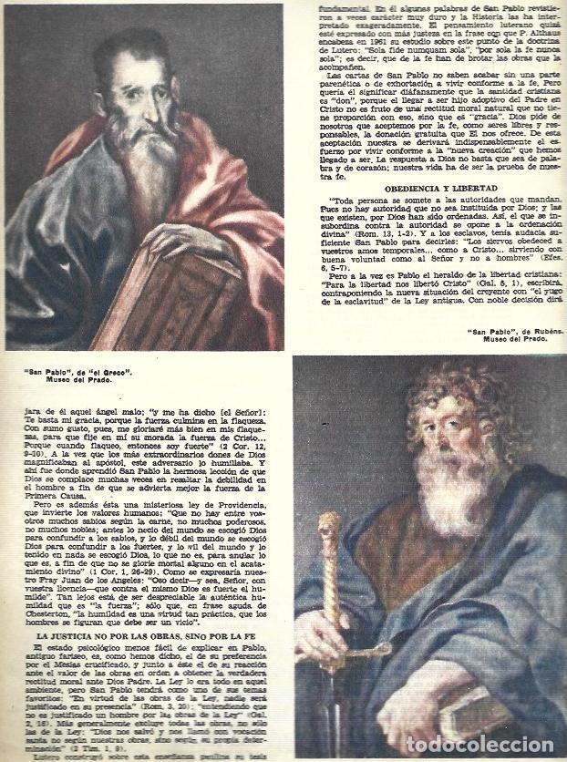 Postkarten: LAMINA 35779: San Pablo por El Greco y por Rubens - VVAA