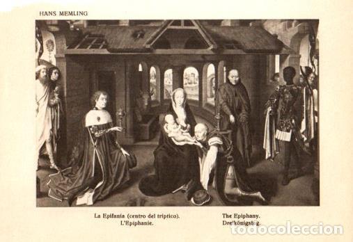 Postkarten: LAMINA V28128: La Epifania centro del triptico por Hans Memling - Bernardino de Pantorba