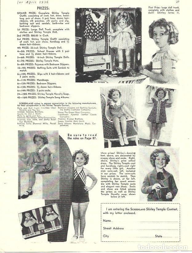 Postales: LAMINA 34444: Publicidad de la mu&ntilde;eca de Shirley Temple - VVAA