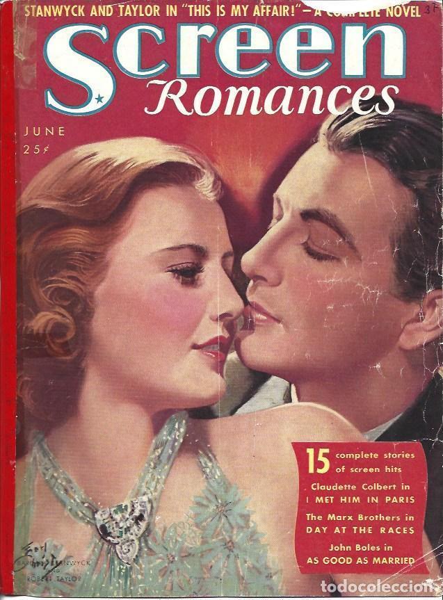 Cartes Postales: LAMINA 34286: Portada con Claudette Colbert - VVAA