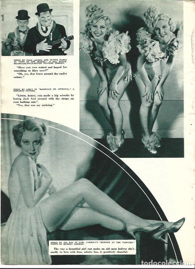 Cartoline: LAMINA 34527: Stan Laurel, Oliver Hardy e Ina Ray - VVAA