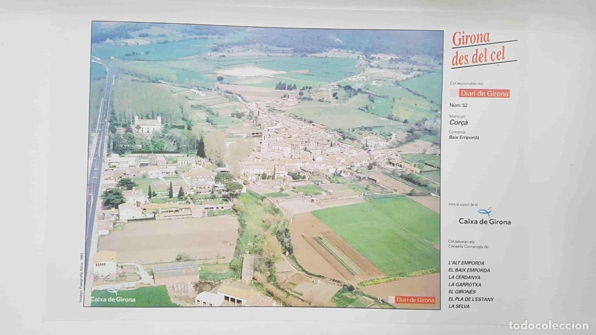 Postkarten: Lamina num 52 Girona des del cel: Municipi Cor&ccedil;&agrave; (Comarca Baix Empord&agrave; - Girona) - NULL