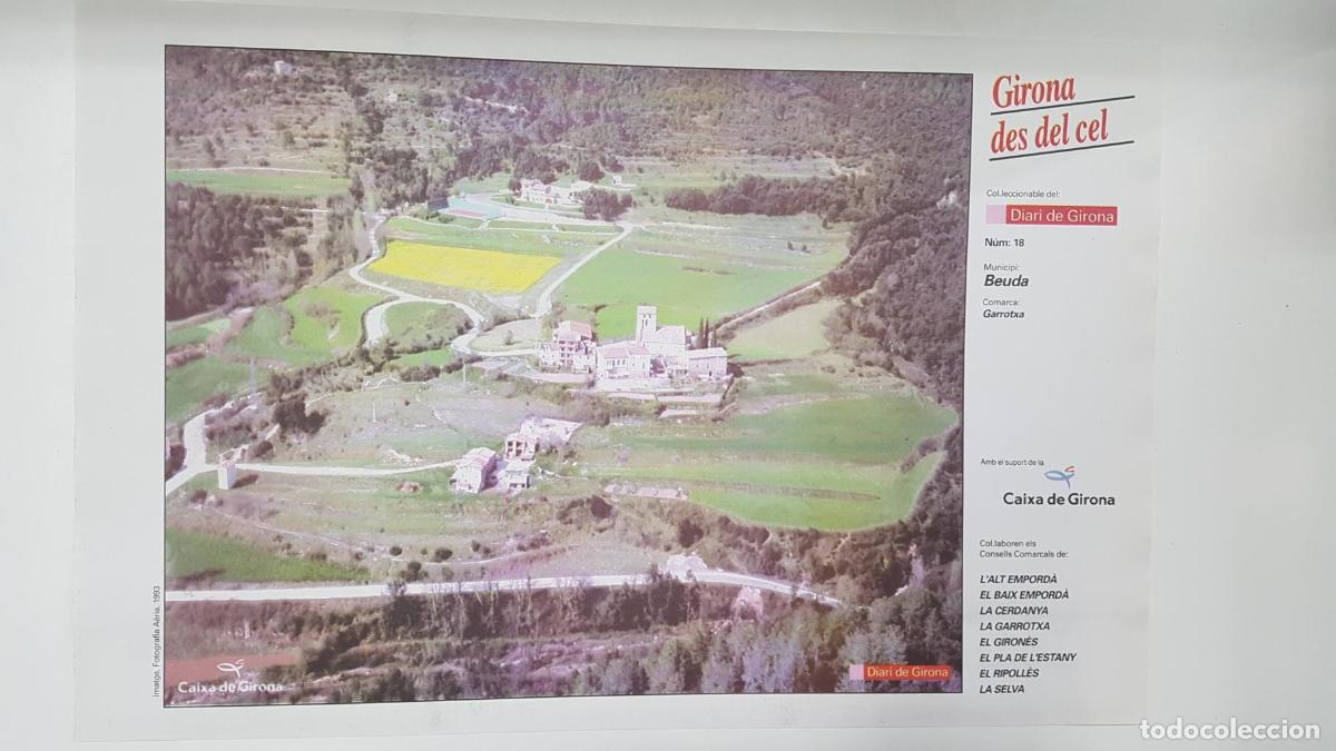 Cartes Postales: Lamina num 18 Girona des del cel: Municipi Beuda (Comarca Garrotxa - Girona) - NULL