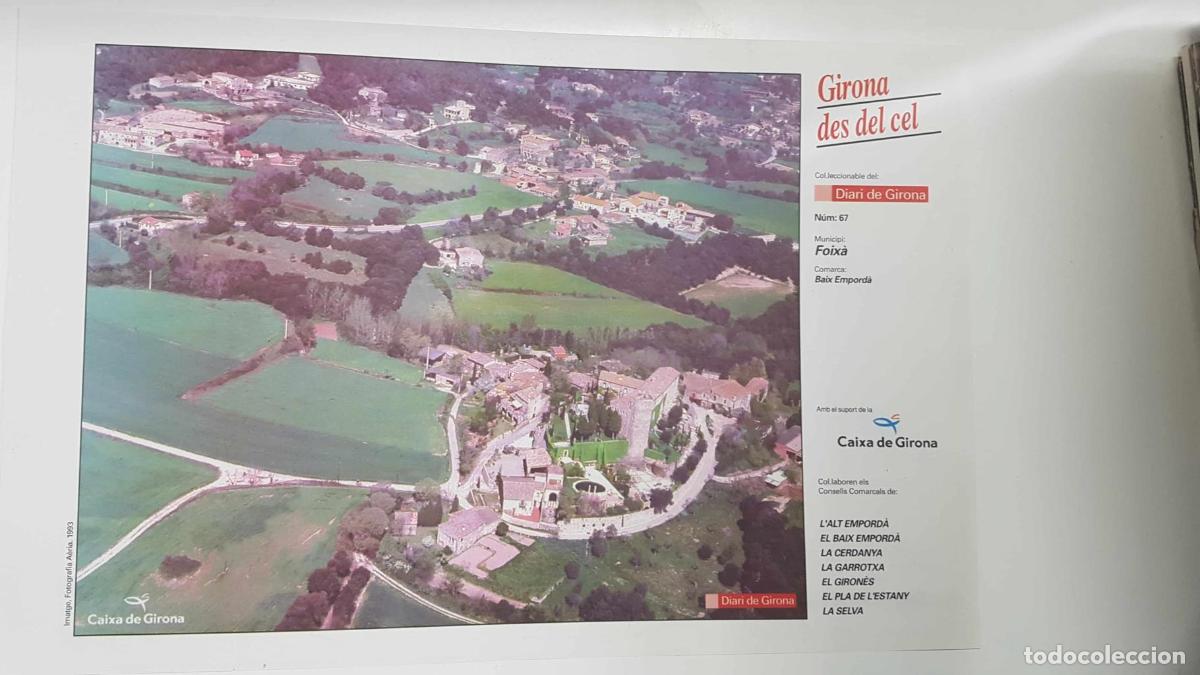 Postales: Lamina num 67 Girona des del cel: Municipi Foix&agrave; (Comarca Baix Empord&agrave; - Girona) - NULL