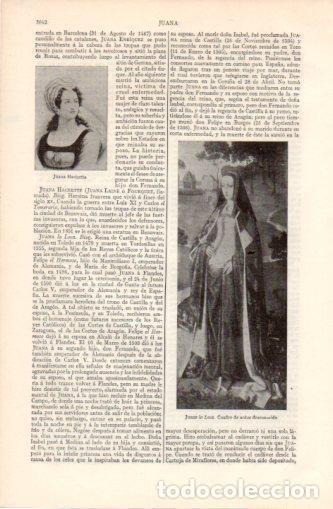 Postales: LAMINA V37489: Juana la Loca autor desconocido - Varios