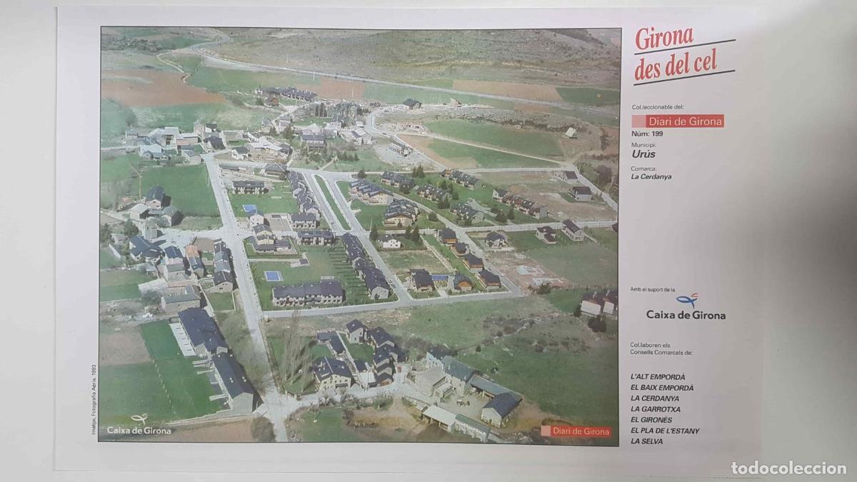 Postkarten: Lamina num 199 Girona des del cel: Municipi Ur&uacute;s (Comarca La Cerdanya - Girona) - NULL