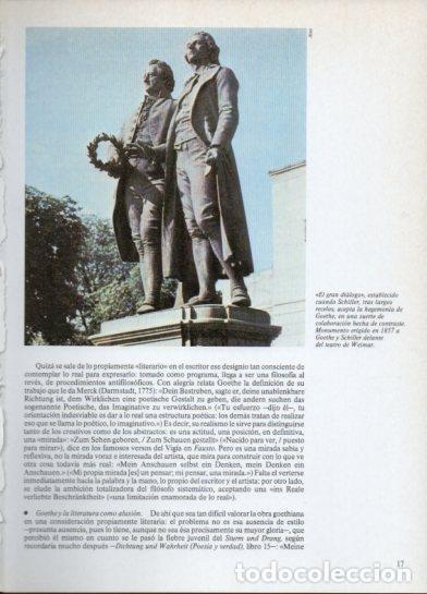 Postales: LAMINA V38255: Monumento a Goethe y Schiller delante del teatro de Weimar - Martin de Riquer