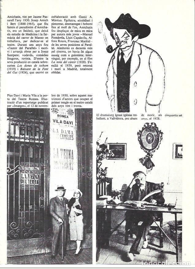 Postcards: LAMINA 35988: Ignasi Iglesias en Vallvidrera, Pius Davi con Maria Vial en el Teatro Romea - Edmon Va