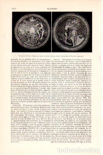 Postais: LAMINA V28752: Mosaico el Bautismo de Cristo en Ravena - Varios