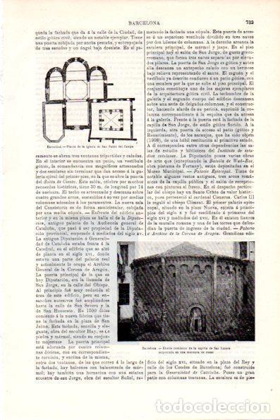 Cartoline: LAMINA V28684: Abside de la capilla de San Lazaro, Barcelona - Varios