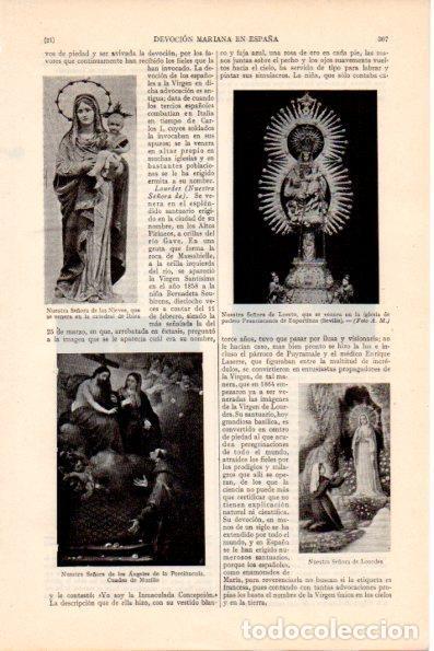 Postais: LAMINA V28871: Nuestra Se&ntilde;ora de Loreto en Sevilla - Varios
