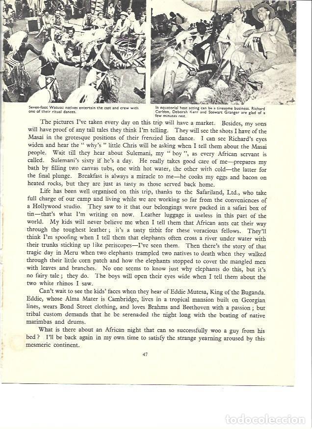 Cartoline: LAMINA 36519: Richard Carlson con los Watussi - Ivy Crane Wilson