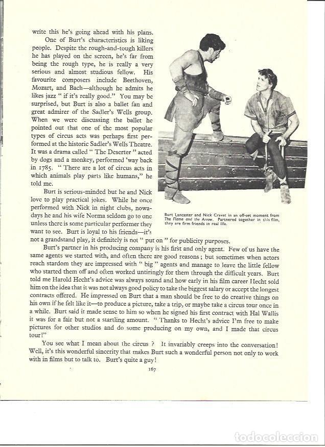 Postkarten: LAMINA 36473: Burt Lancaster con Nick Cravat - Ivy Crane Wilson