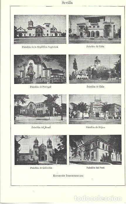 Postkarten: LAMINA ESPASA 39473: Pabellones de la Exposicion Iberoamericana de Sevilla - Varios