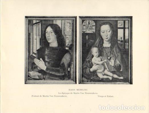 Postkarten: LAMINA V40349: Le diptyque de Martin Van Nieuwenhove, Hans Memlinc - NULL