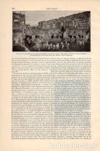 Postcards: LAMINA V36194: Ruinas convento donde vivio Bartolome de las Casas - Varios