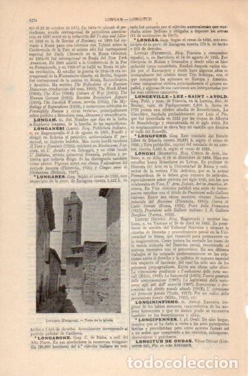 Postales: LAMINA V35834: Torre de la iglesia de Longares, Zaragoza - Varios