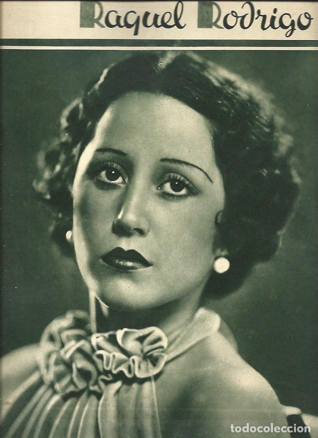 Postais: LAMINA 34829: Retrato de Raquel Rodrigo - VVAA