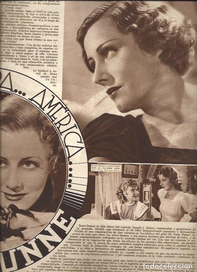 Postkarten: LAMINA 34892: Irene Dunne y Nydia Nestman en La bella Adelina - VVAA