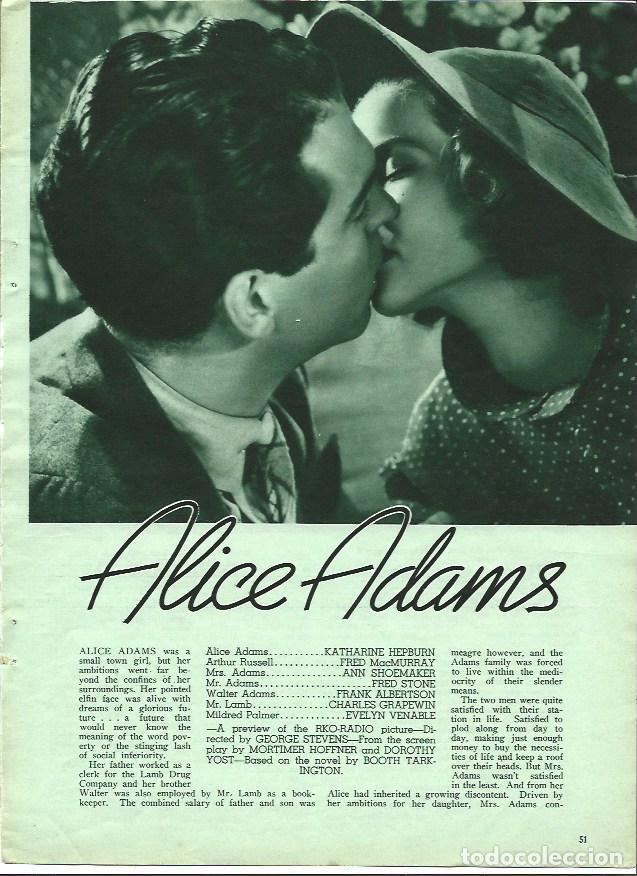 Postales: LAMINA 34192: Katherine Hepburn en Alice Adams - VVAA