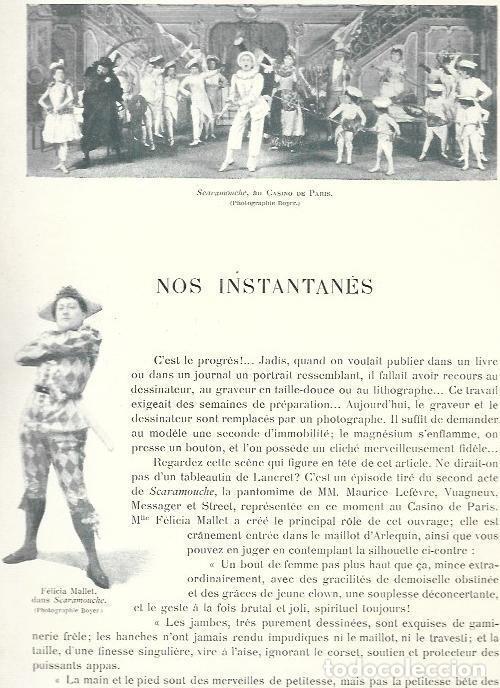 Cartoline: LAMINA 33820: Scaramouche en el Casino de Paris - VVAA