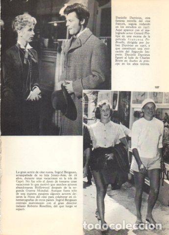 Postcards: LAMINA V36702: Ingrid Bergman y su hija en Capri - Varios