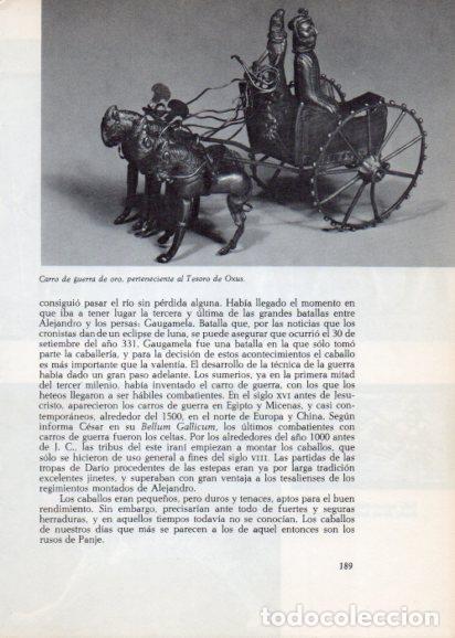 Postcards: LAMINA V28260: Carro de guerra del Tesoro de Oxus - Peter Bamm