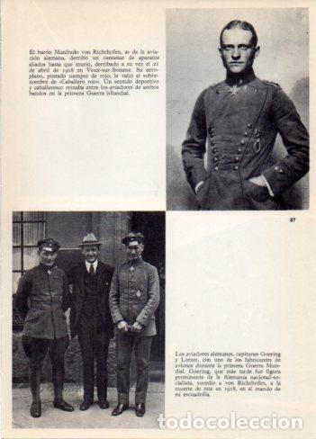 Cartoline: LAMINA V36397: Baron von Richthofen y capitanes Goering y Lorzer - Varios