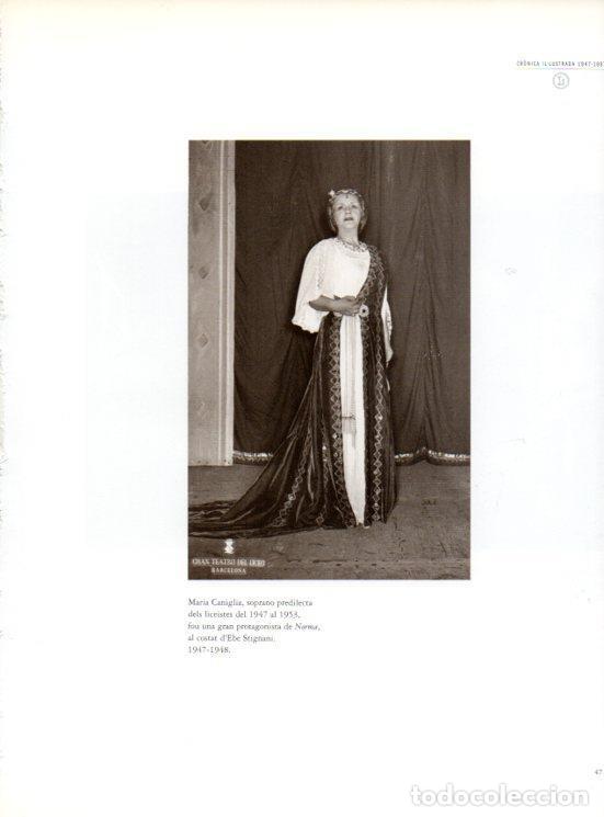 Postais: LAMINA V28492: Teatre del Liceu. Maria Caniglia protagonista de Norma 1947-1948 - Varios