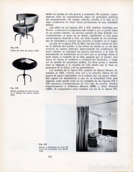 Postais: LAMINA V28453: Espejo y banqueta, Lily Reich 1930 - VArios