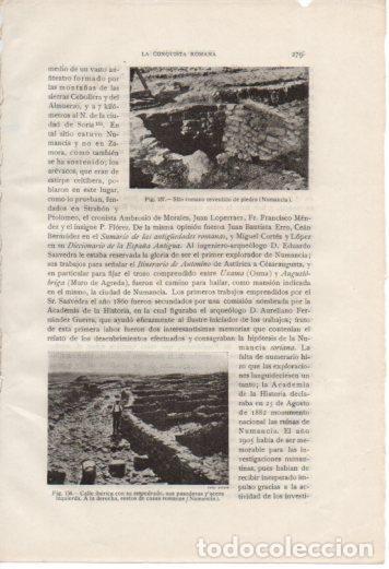 Postkarten: LAMINA V37035: Silo romano en Numancia - Antonio Ballesteros y Beretta