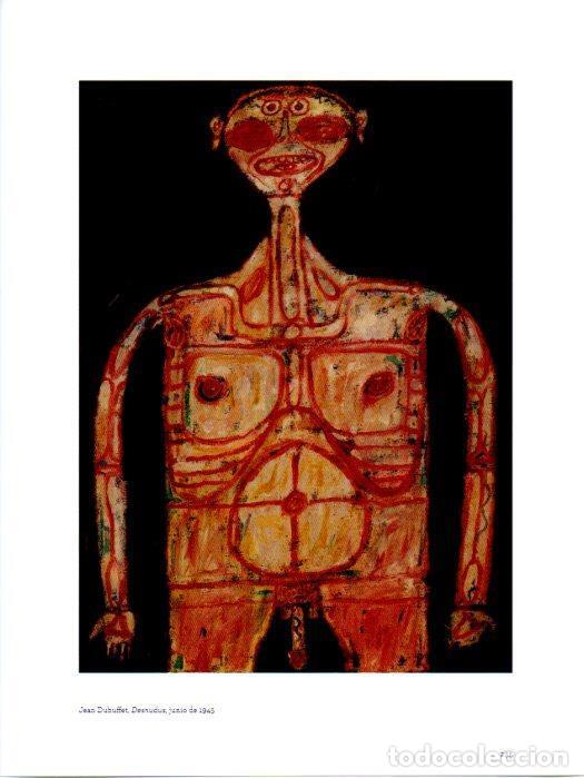Postales: LAMINA V28018: Desnudus por Jean Dubuffet - Varios