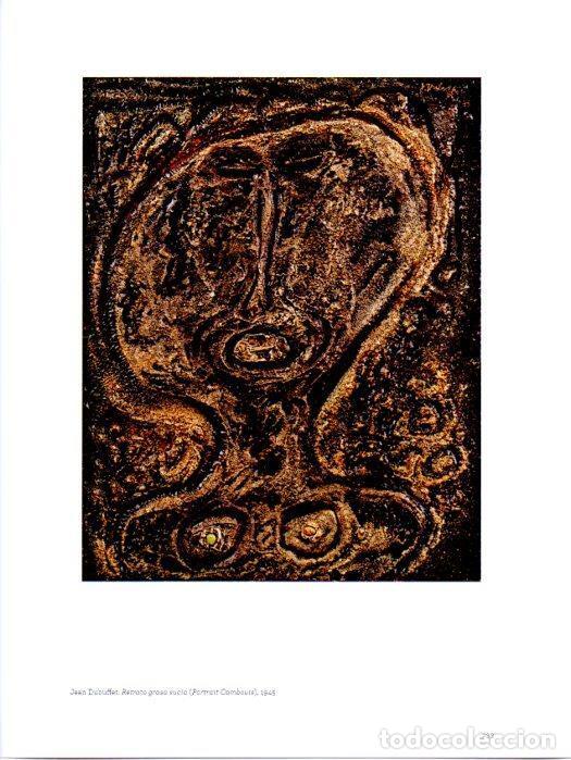 Postcards: LAMINA V28017: Retrato grasa sucia por Jean Dubuffet - Varios