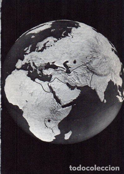 Postales: LAMINA V28191: Globo terraqueo con los limites del Imperio de Alejandro Magno - Peter Bamm