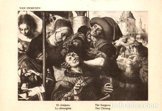 Cartoline: LAMINA V28188: El cirujano por Van Hemesen - Bernardino de Pantorba