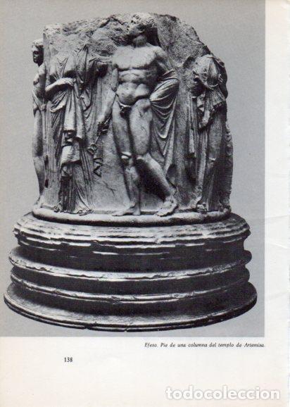 Cartes Postales: LAMINA V28239: Pie de columna del templo de Artemisa, Efeso - Peter Bamm