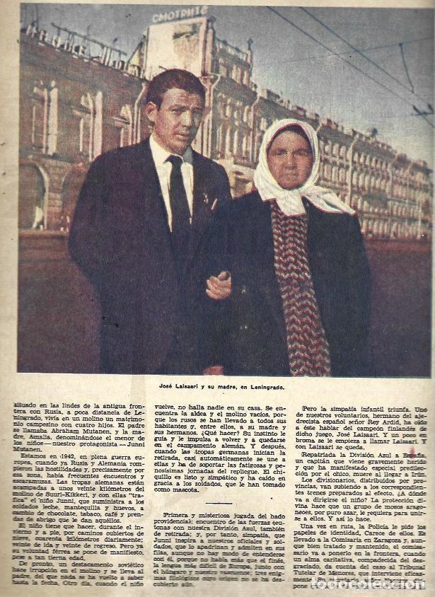 Postales: LAMINA 35793: Jose Laisaari y su madre en Leningrado - VVAA