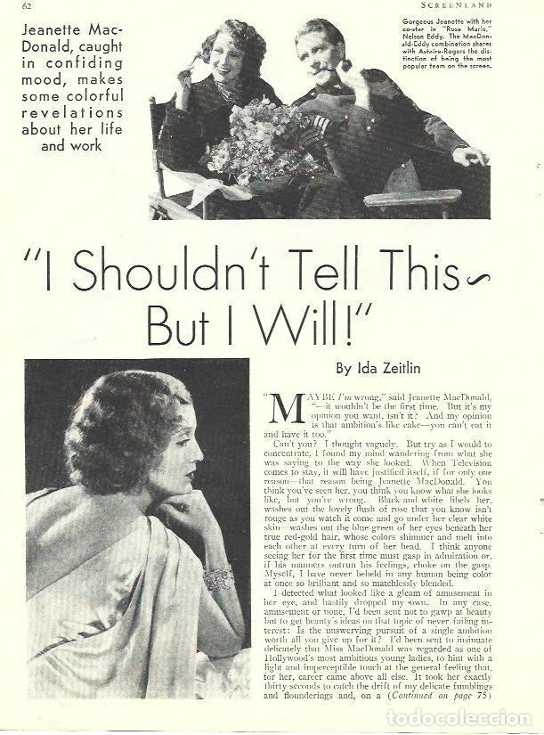 Postkarten: LAMINA 34461: Jeanette MacDonald y Nelson Eddy - VVAA