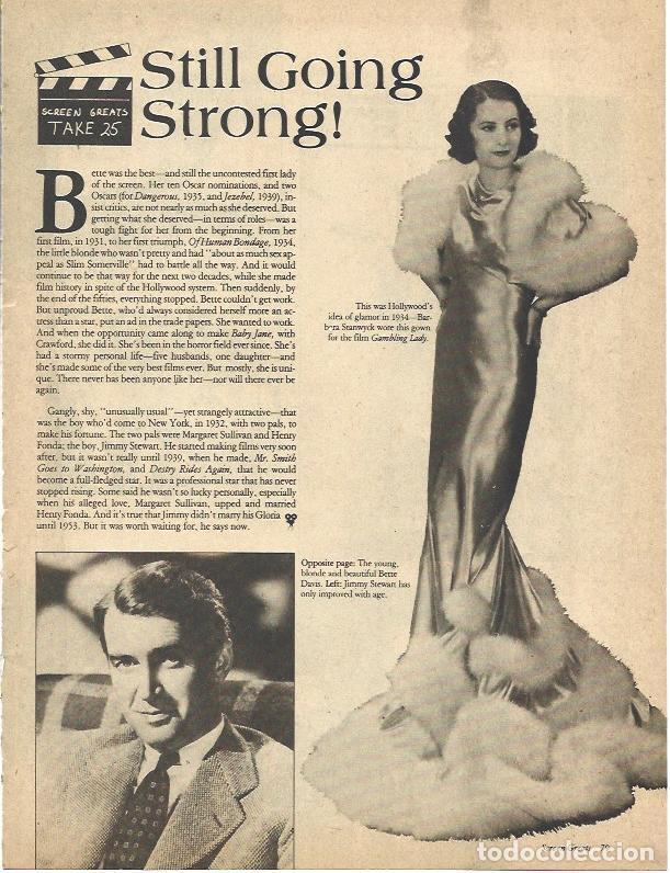 Postales: LAMINA 34520: Jimmy Steward y Barbara Stanwyck - VVAA