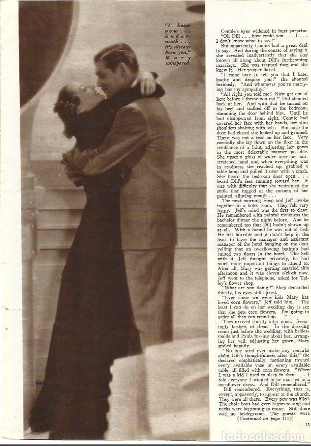 Cartes Postales: LAMINA 34381: Clark Gable en Forsaking all others - VVAA