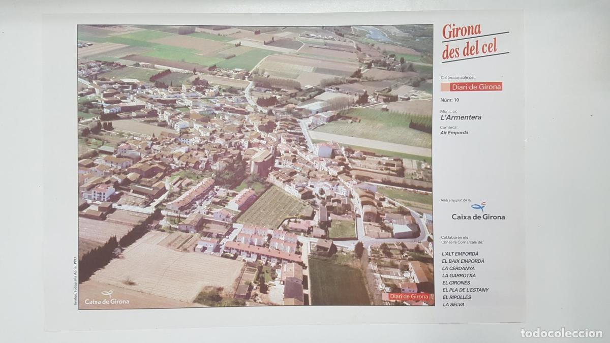 Postkarten: Lamina num 10 Girona des del cel: Municipi L'Armentera (Comarca Alt Empord&agrave; - Girona) - NULL