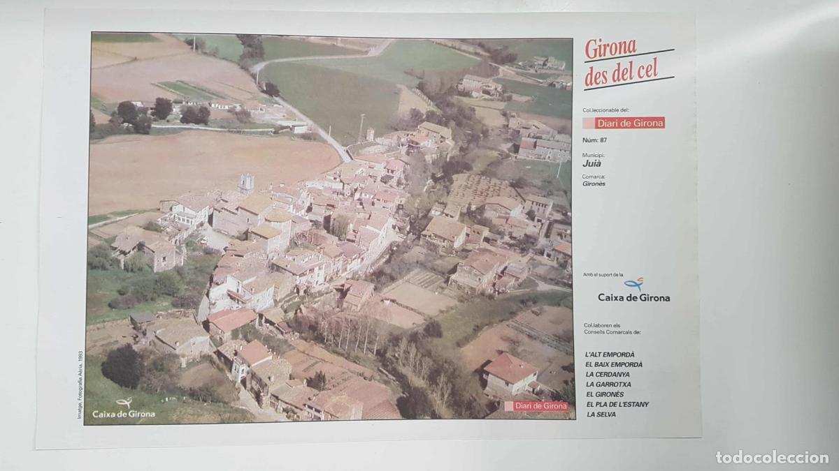 Postais: Lamina num 87 Girona des del cel: Municipi Jui&agrave; (Comarca Giron&egrave;s - Girona) - NULL