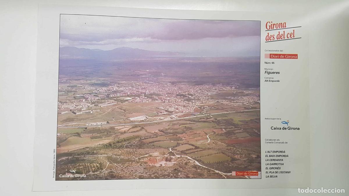 Postkarten: Lamina num 65 Girona des del cel: Municipi Figueres (Comarca Alt Empord&agrave; - Girona) - NULL