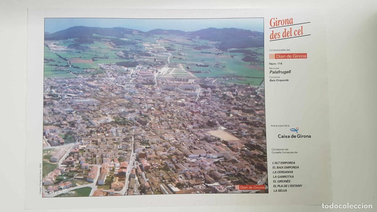 Postkarten: Lamina num 114 Girona des del cel: Municipi Palafrugell (Comarca Baix Empord&agrave; - Girona) - NULL