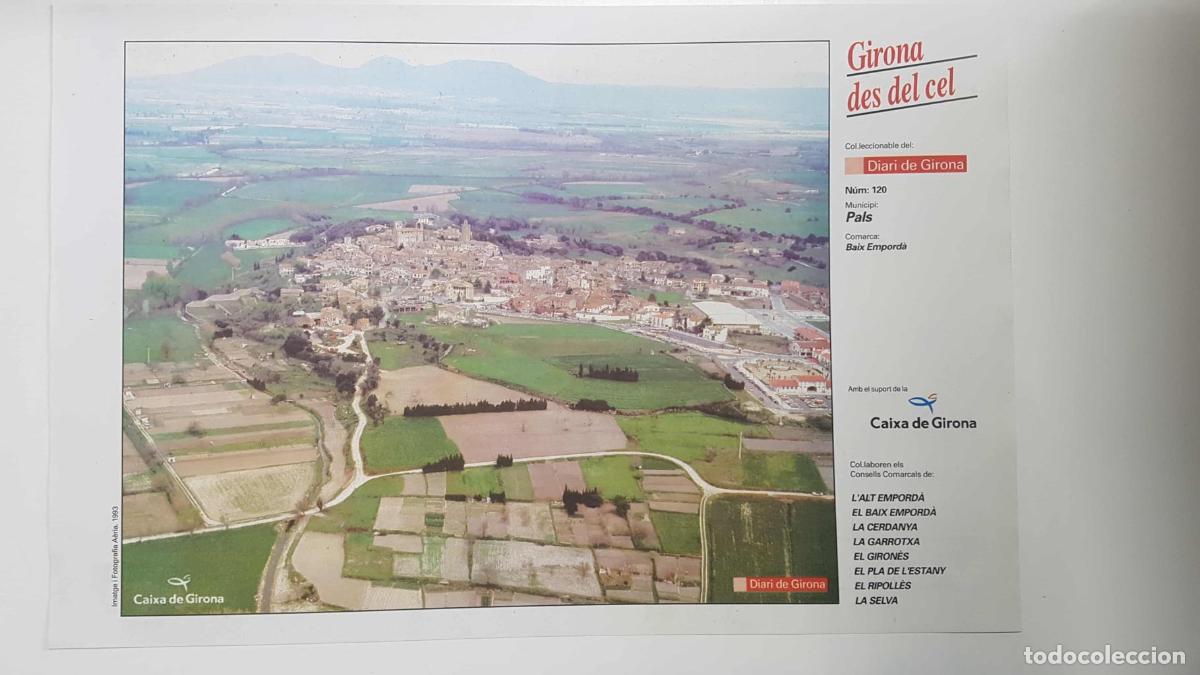 Postkarten: Lamina num 120 Girona des del cel: Municipi Pals (Comarca Baix Emporda - Girona) - NULL