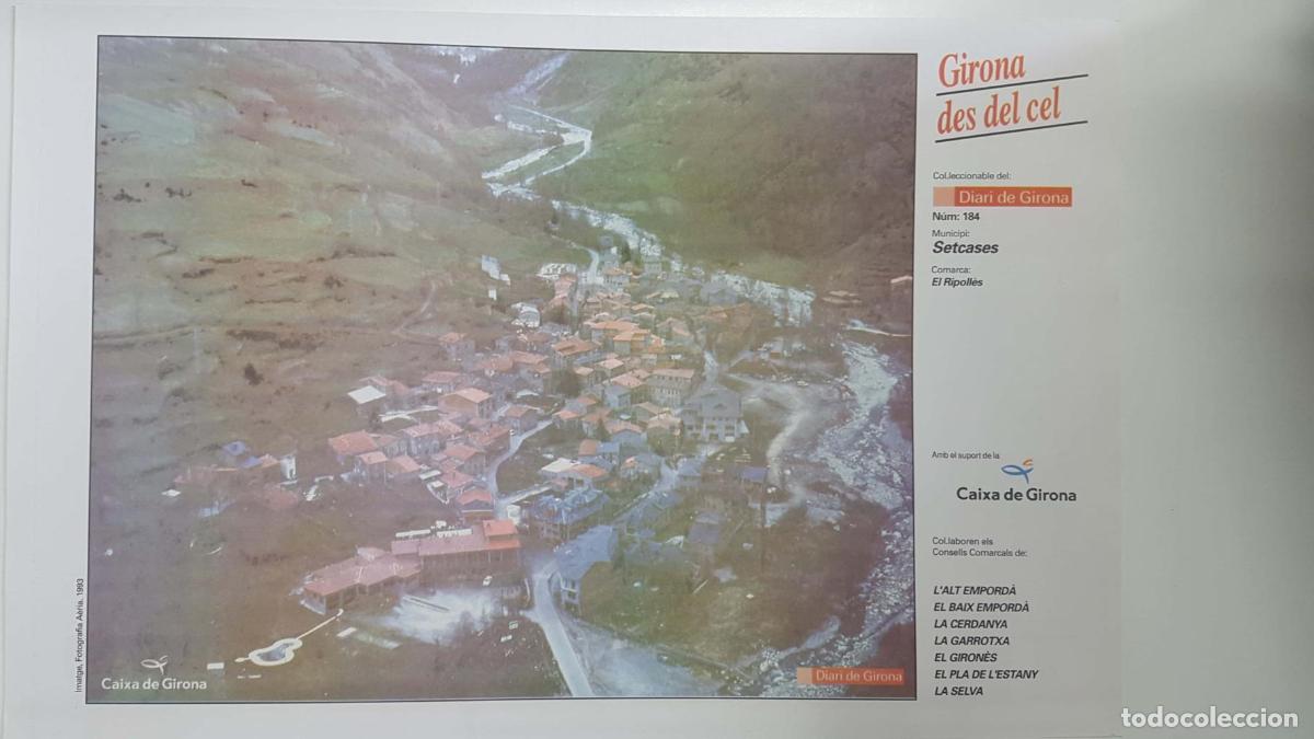 Postales: Lamina num 184 Girona des del cel: Municipi Setcases (Comarca El Ripoll&egrave;s - Girona) - NULL