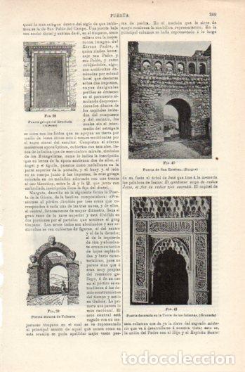 Postales: LAMINA V37637: Puerta de San Esteban en Burgos - Varios